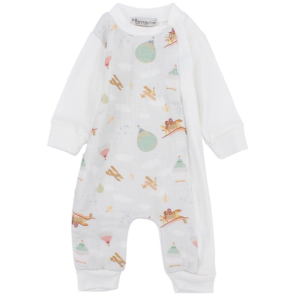 Printed Footless Onesie - Ourkids - Berceau