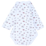 Printed Long-Sleeved Bodysuit - Ourkids - Papillion