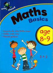 Maths Basics Workbook for Kids Age 8-9 — front