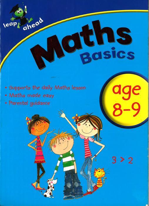 Maths Basics Workbook for Kids Age 8-9 — front