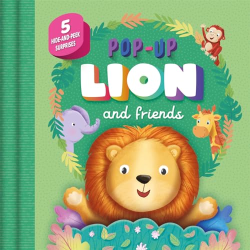 Pop-Up Lion & Friends Storybook — back