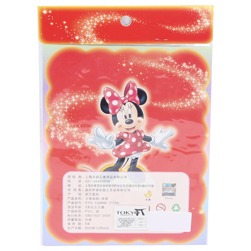 Puffy Sticker Sheet - Minnie Mouse - Ourkids - OKO