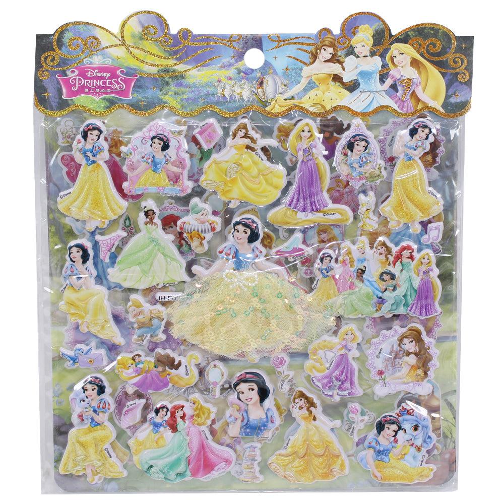 Puffy Sticker Sheet - Princesses - Ourkids - OKO