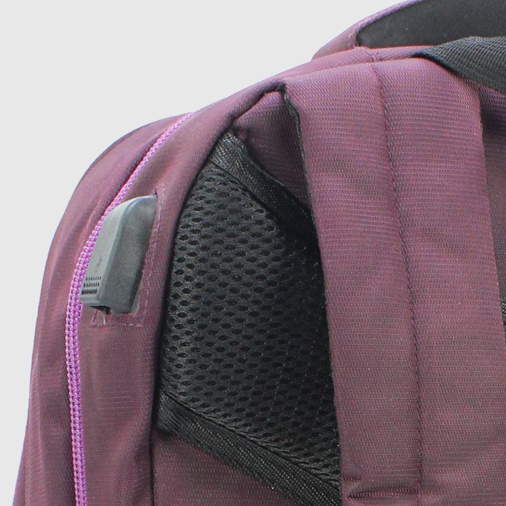 Purple 16 Inches Backpack - Ourkids - Migo