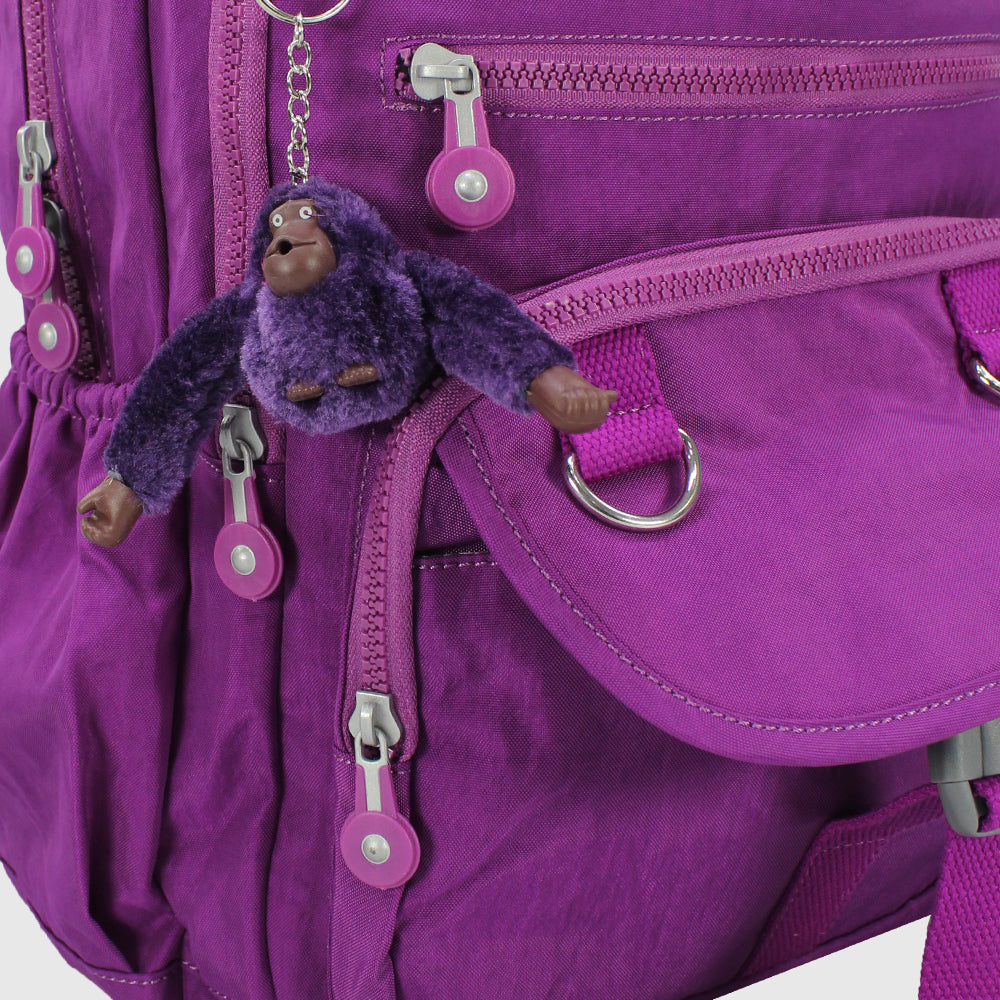 Purple 18 Inches Backpack - Ourkids - Migo