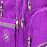 Purple 18 Inches Backpack + Pencil Case - Ourkids - B.Z.