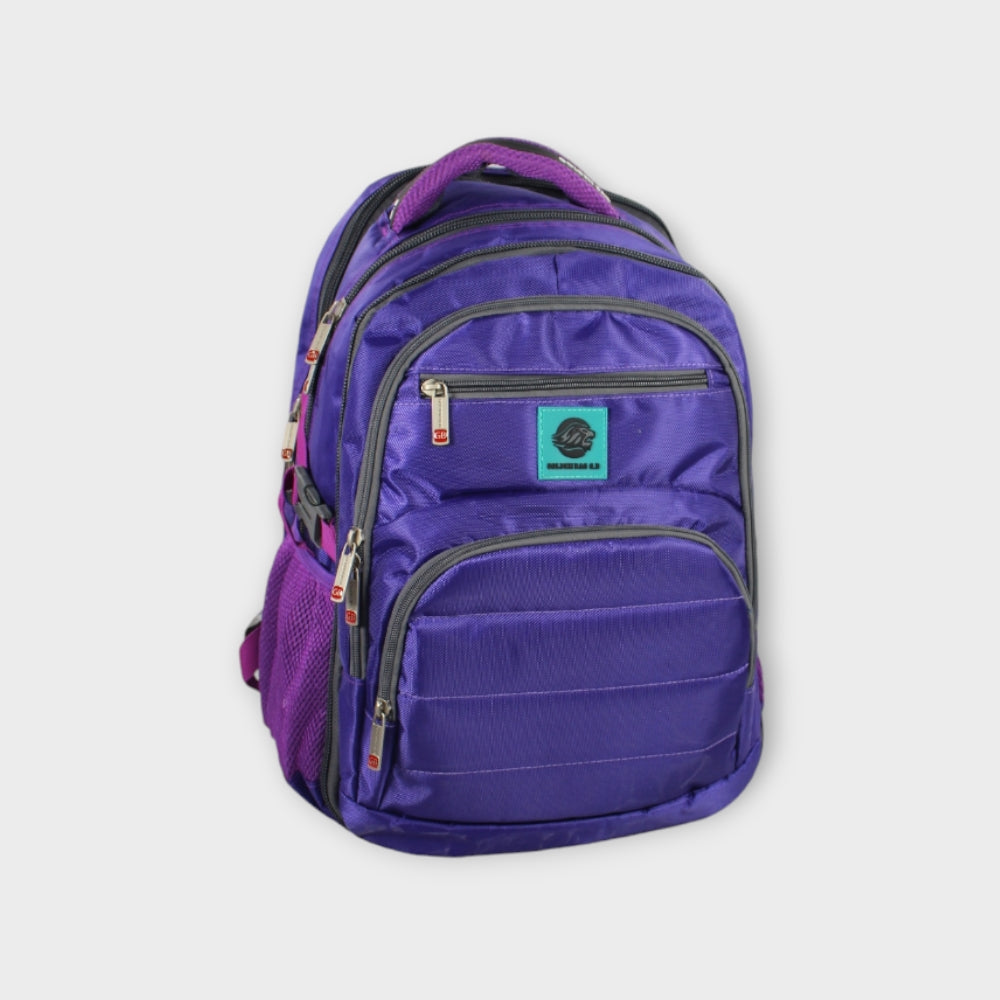 Purple 20 Inches Backpack - Ourkids - Golden Bag