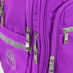 Purple 20 Inches Backpack + Pencil Case - Ourkids - B.Z.