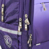 Purple 20 Inches Trolley Bag + Pencil Case - Ourkids - B.Z.