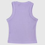 Purple Ribbed Tank Top - Ourkids - Playmore