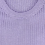 Purple Ribbed Tank Top - Ourkids - Playmore