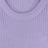 Purple Ribbed Tank Top - Ourkids - Playmore