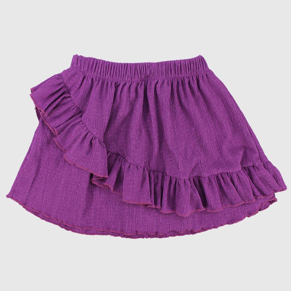 Purple Ruffled Skirt - Ourkids - Playmore