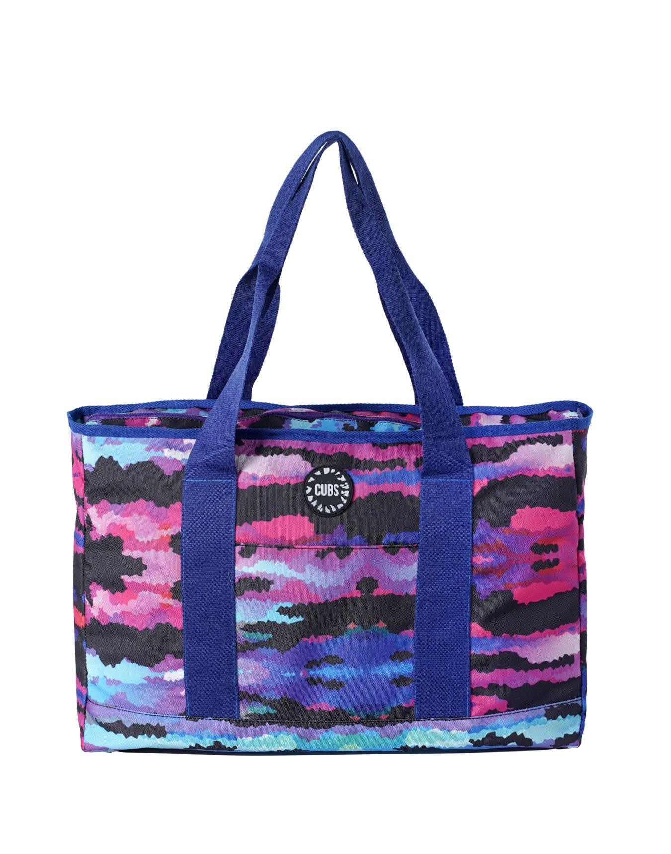 PURPLE SUMMER VIBES WOMEN TOTE BAG - Ourkids - Cubs