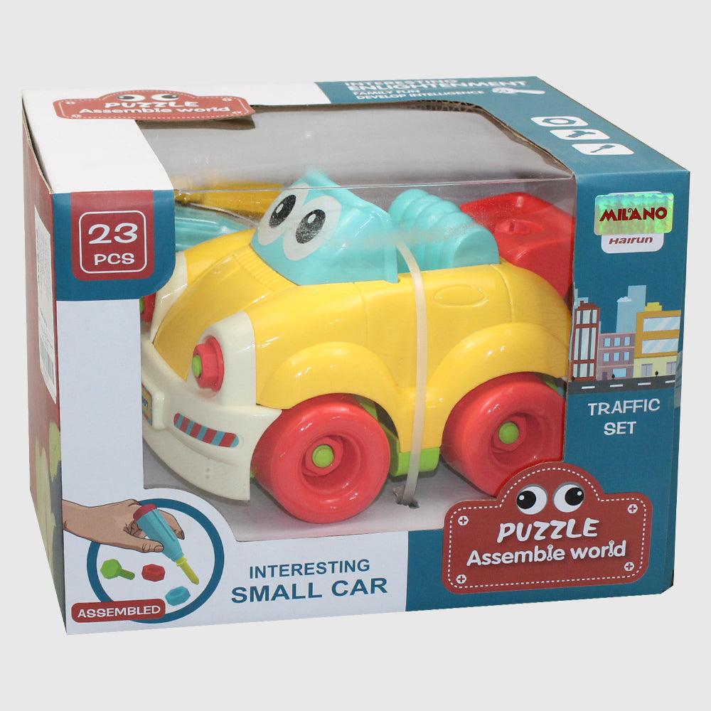 Puzzle Assemble World Interesting Small Car 23 Pcs - Ourkids - OKO