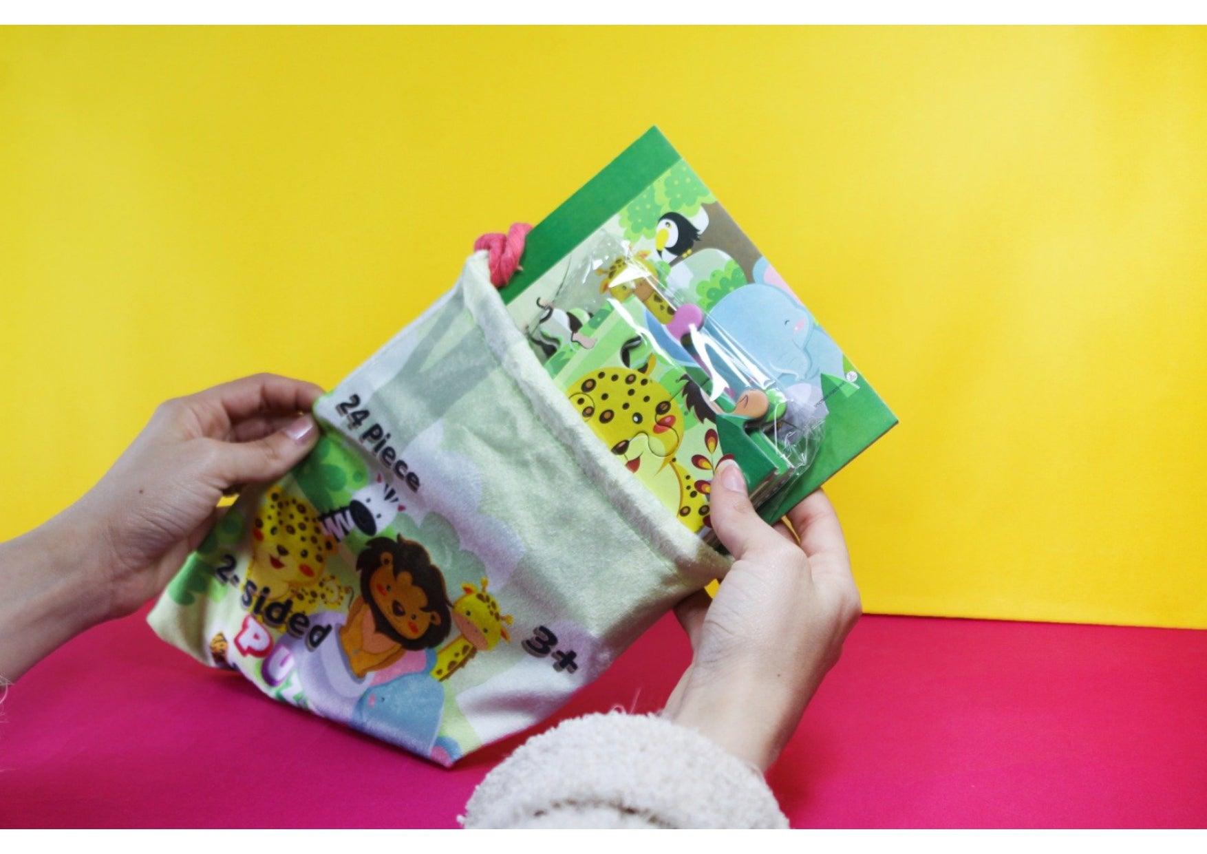 puzzle bag - animals - Ourkids - Spectrum Publishing