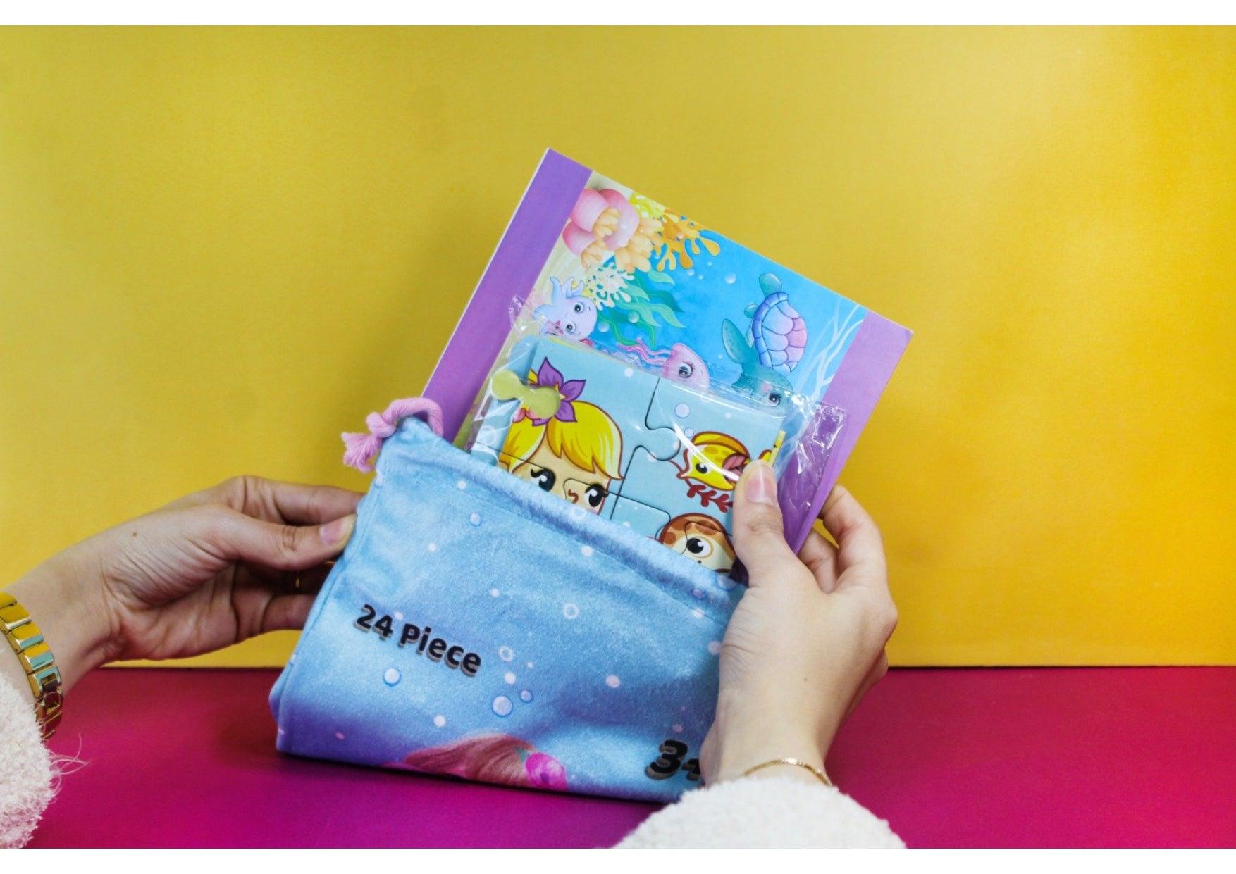 puzzle bag - little mermaid - Ourkids - Spectrum Publishing