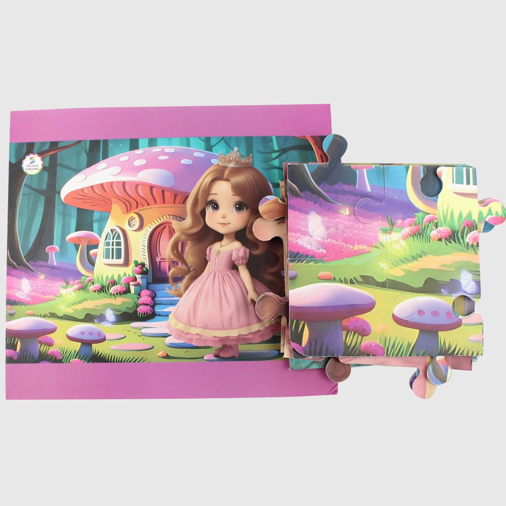 Puzzle Bag, Princess Shape - Multicolor - Ourkids - Spectrum Publishing