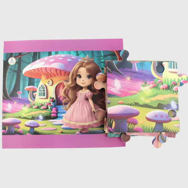 Puzzle Bag, Princess Shape - Multicolor - Ourkids - Spectrum Publishing