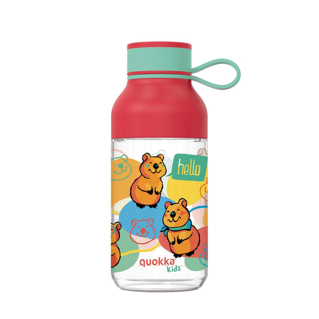 Quokka Tritan Ice Kids with Hanger Happy - Reusable Water Bottle 430 ML - Ourkids - Quokka