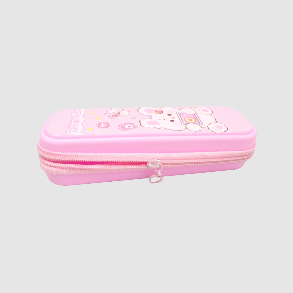 Rabbit's Day Pink Pencil Case - Ourkids - TWK