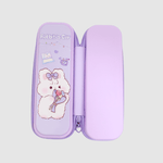 Rabbit's Day Purple Pencil Case - Ourkids - TWK