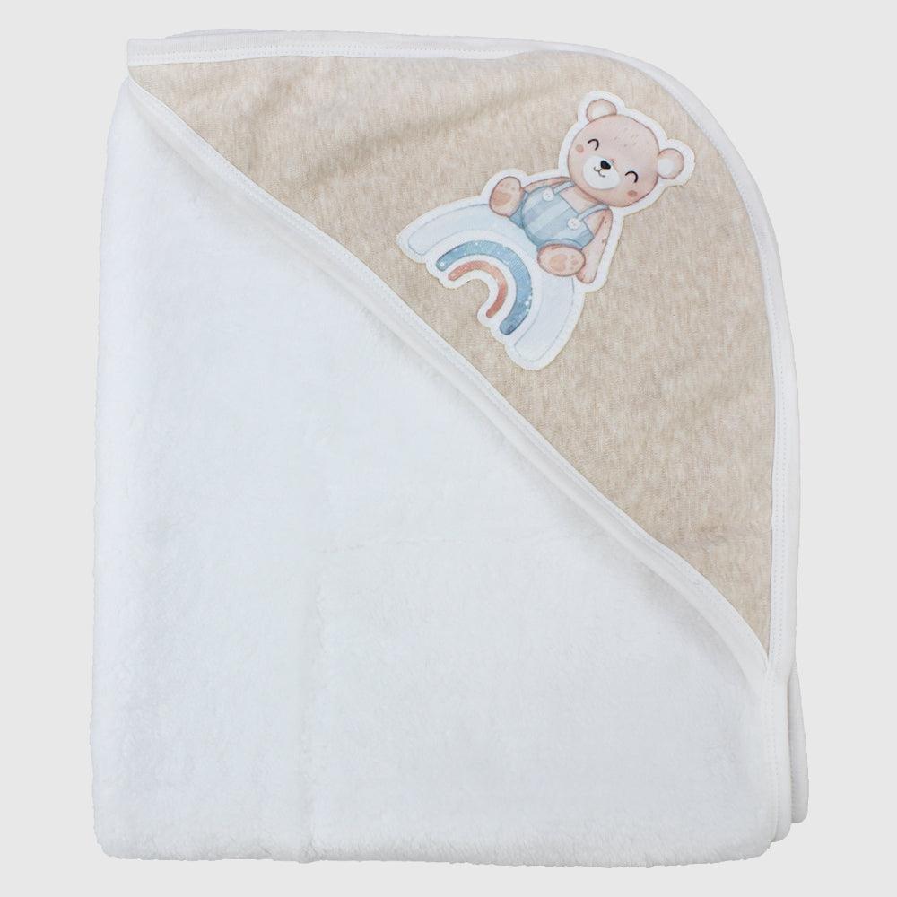 Rainbow Bear Comfy Baby Blanket - Ourkids - Berceau