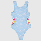 Rainbow Cloudy Swim Suit - Ourkids - I.Wear