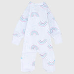 Rainbow Long-Sleeved Baby Footie - Ourkids - JOKY