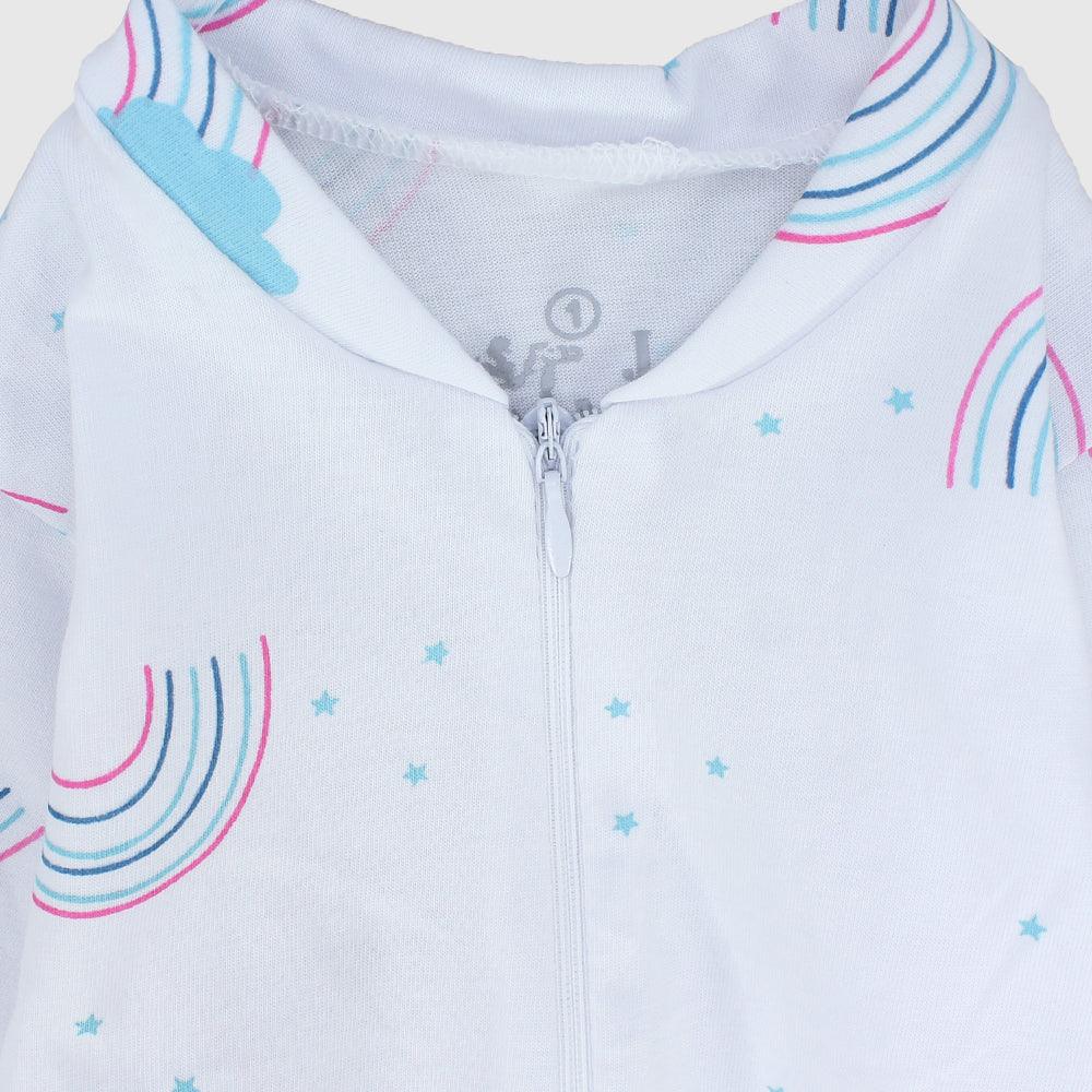 Rainbow Long-Sleeved Baby Footie - Ourkids - JOKY