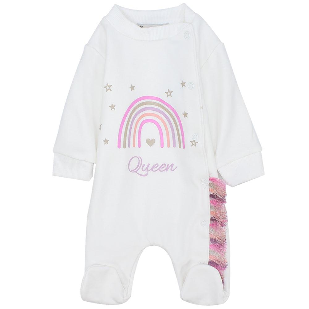 Rainbow Queen Baby Footie - Ourkids - Berceau