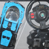 R/C 1:16 Super Car With Foot Pedal And Wireless Steering Wheel - Ourkids - OKO