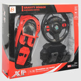 R/C 1:16 Super Car With Foot Pedal And Wireless Steering Wheel - Ourkids - OKO