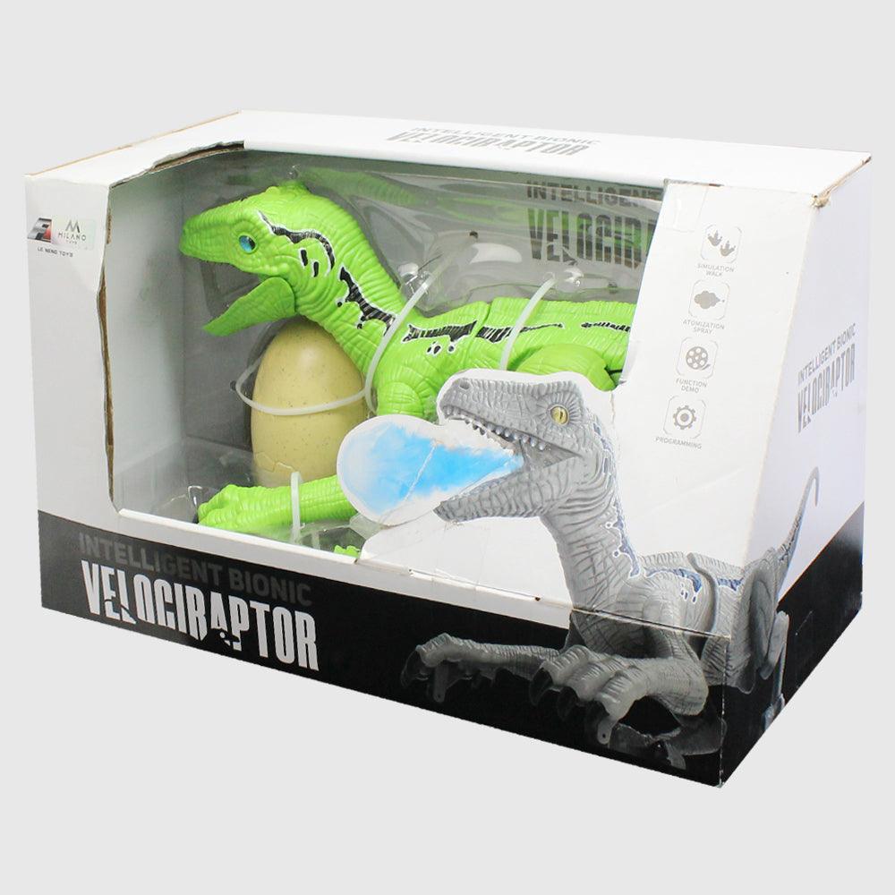 R/C Intelligent Bionic Velociraptor - Green - Ourkids - Milano