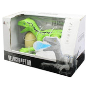R/C Intelligent Bionic Velociraptor - Green