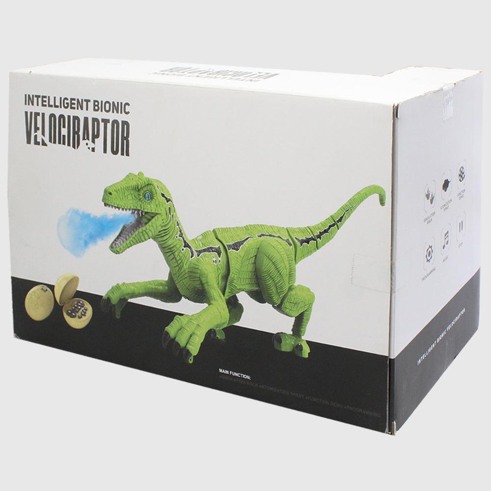 R/C Intelligent Bionic Velociraptor - Green - Ourkids - Milano