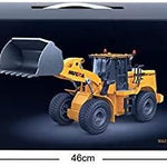 RC Wheel Loader Excavator 1:24 with 2.4 GHz Swivel Shovel - Ourkids - HUI NA TOYS