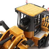 RC Wheel Loader Excavator 1:24 with 2.4 GHz Swivel Shovel - Ourkids - HUI NA TOYS