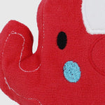 Red Elephant Baby Bath Sponge - Ourkids - Bella Bambino