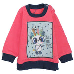 Red Indian Panda Long-Sleeved Fleeced Pajama - Ourkids - JOKY