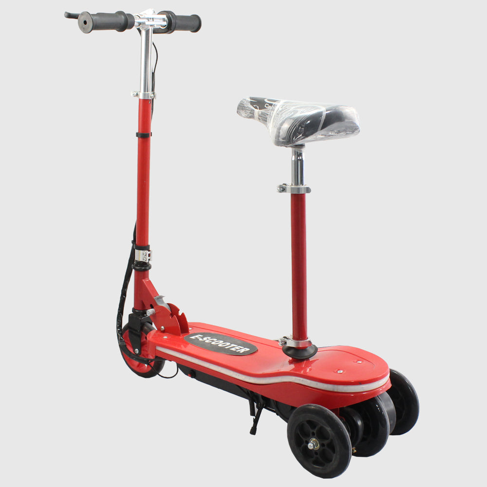 Red Kick E-Scooter Electric Seat Foldable Kids Electric Scooter - Ourkids - E-Scooter