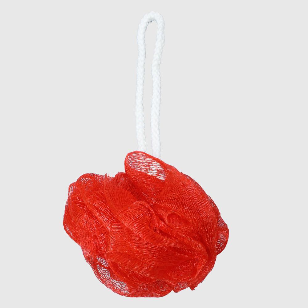 Red La Frutta Nylon Shower Baby Sponge - Ourkids - La Frutta