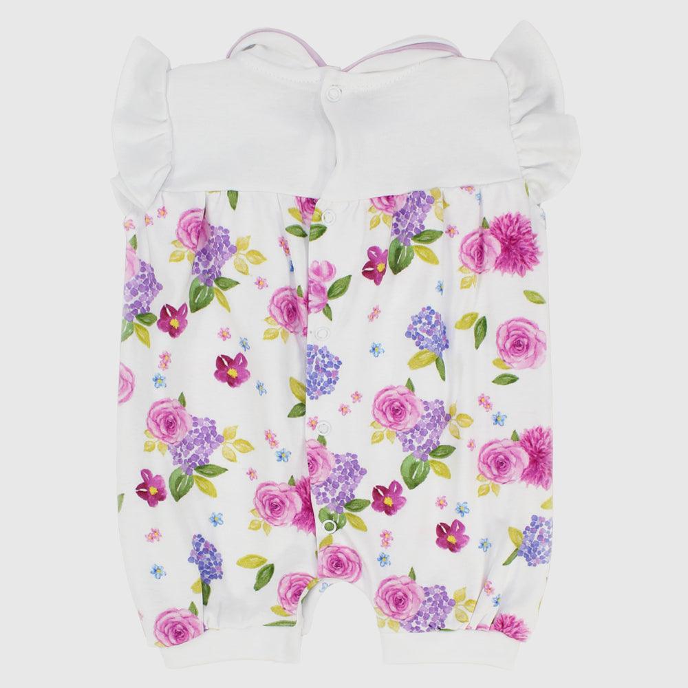 Red Roses Sleeveless Romper - Ourkids - Bumber