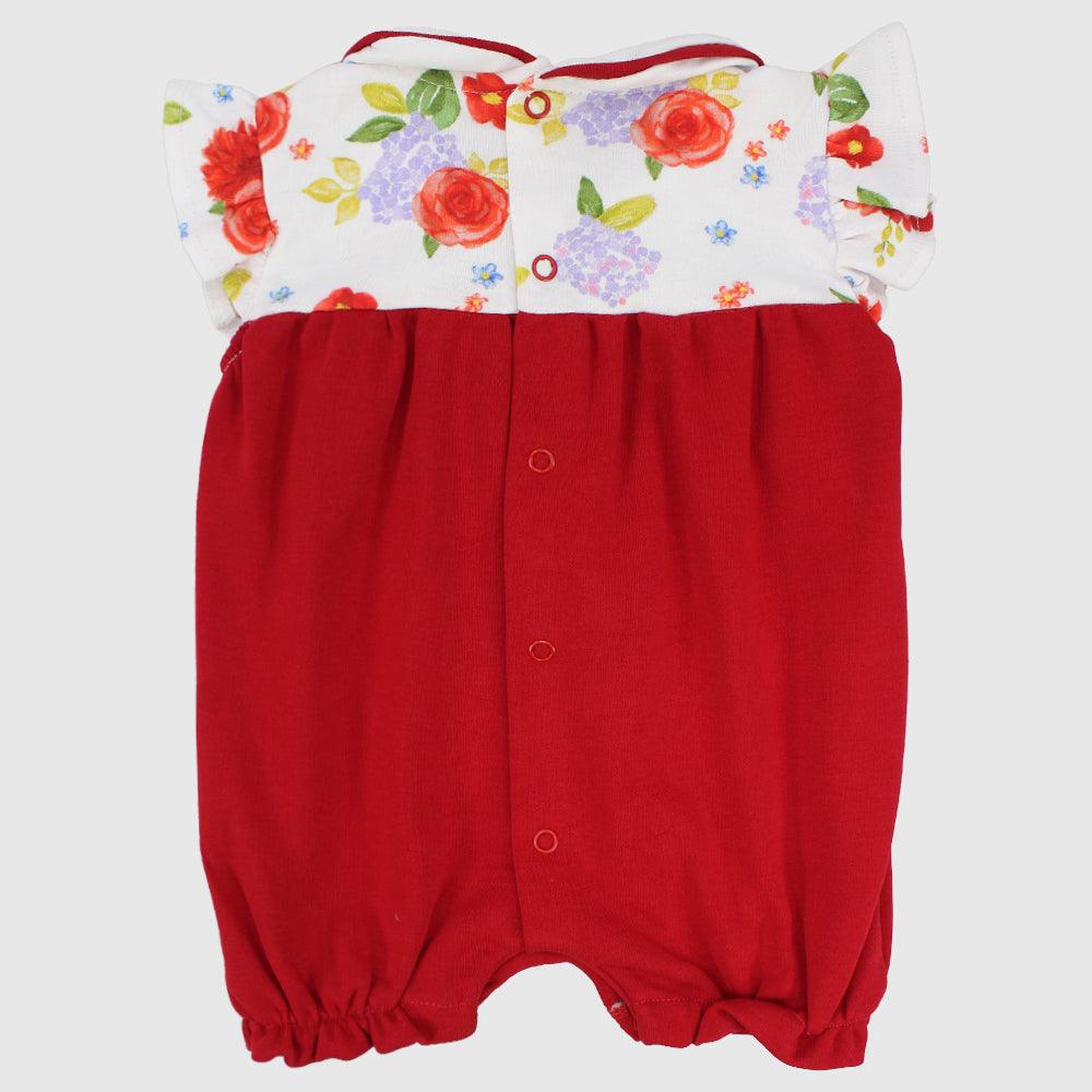 Reddish Sleeveless Romper - Ourkids - Bumber