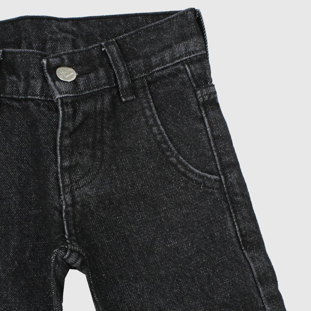 Regular-Fit Black Jeans - Ourkids - five stars