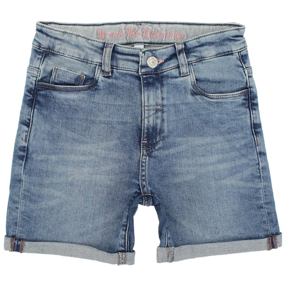 Regular-Fit Jean Shorts - Ourkids - Solang