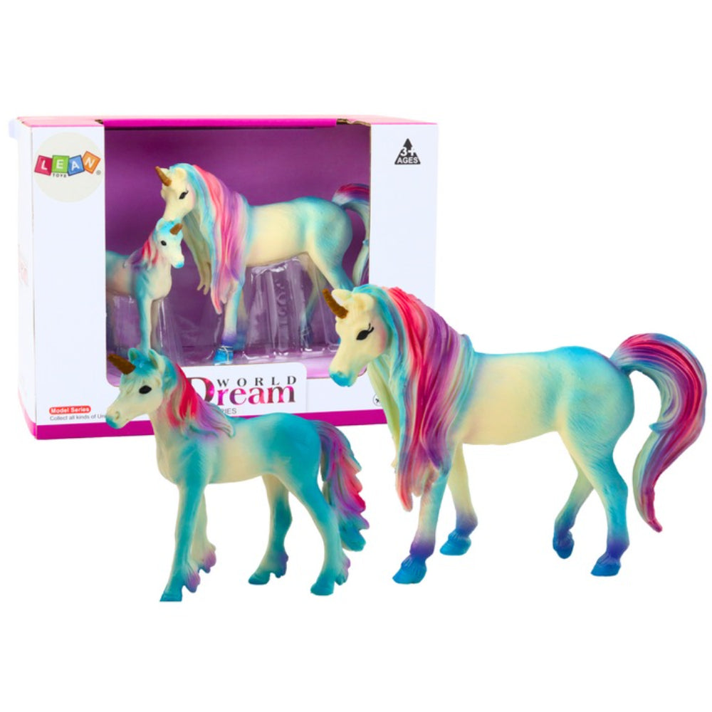 World Dream Model Series 2 Unicorn Figures – Turquoise - Toys