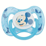 Reversible Silicone Pacifier, 6 months + Physiological Teat In Blister Mickey Mouse Design - Ourkids - Stor