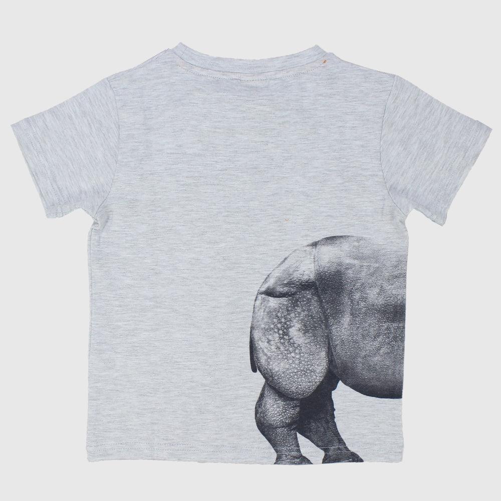 Rhino Short-Sleeved T-shirt - Ourkids - Quokka