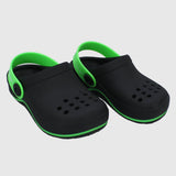 Rider Unisex Black/Green Clogs Slippers - Ourkids - Rider